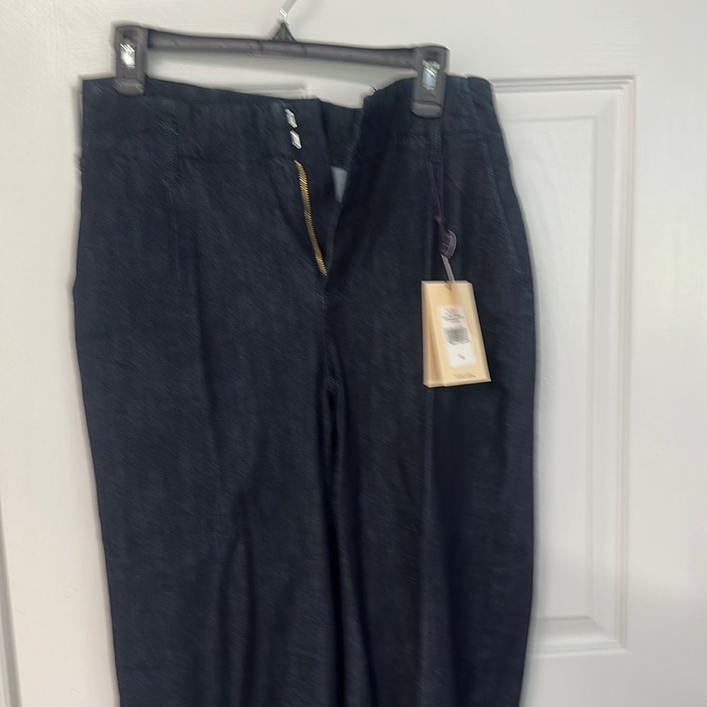 NYDJ wide leg high rise jeans. NWT